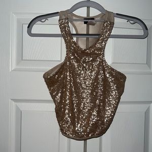 Sequined Crop top
